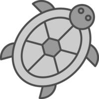 Schildkröte Stutfohlen Symbol vektor