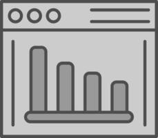 Statistiken Stutfohlen Symbol vektor