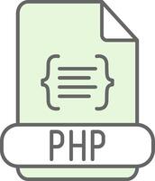 php Stutfohlen Symbol vektor