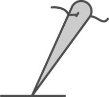Nadeln Stutfohlen Symbol vektor