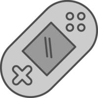 Spiel Konsole Stutfohlen Symbol vektor