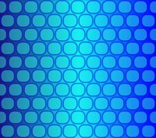 geometrisch Muster von Kreise und Ovale auf ein Blau Hintergrund vektor