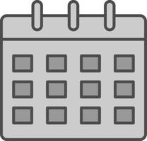 Kalender Stutfohlen Symbol vektor