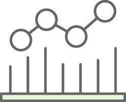 Analyse Stutfohlen Symbol vektor