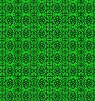 Original abstrakt Muster auf ein Grün Hintergrund vektor