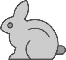 Hase Stutfohlen Symbol vektor