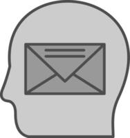 Email Stutfohlen Symbol vektor