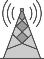 Antenne Stutfohlen Symbol vektor