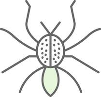 Spinne Stutfohlen Symbol vektor