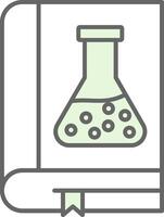 Wissenschaft Buch Stutfohlen Symbol vektor