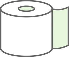 Toilette Papier Stutfohlen Symbol vektor