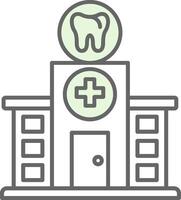 Dental Klinik Stutfohlen Symbol vektor