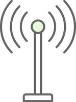 Antenne Stutfohlen Symbol vektor