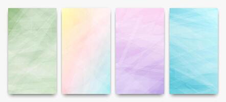 modern bunt Gradient Hintergrund mit Linien vektor