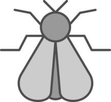 Motte Stutfohlen Symbol vektor