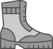 Stiefel Stutfohlen Symbol vektor