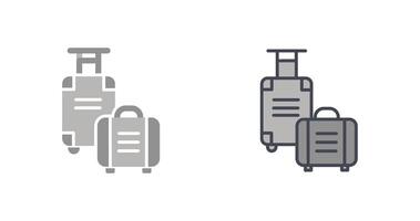 bagage väska ikon vektor