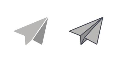 Papierflieger-Symbol vektor