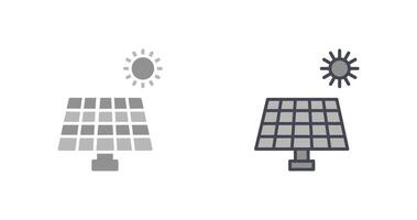 Solarpanel-Symbol vektor