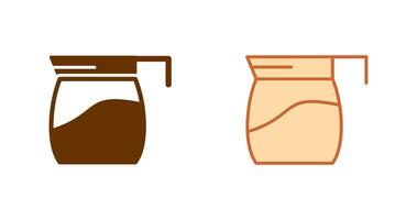 Kaffeekanne-Symbol vektor