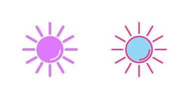 Symbol für UV-Strahlung vektor