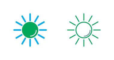 Symbol für UV-Strahlung vektor