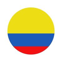 colombia flagga i vektor