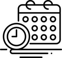 Kalender Symbol Symbol Bild vektor