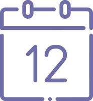 Kalender Symbol Symbol Bild vektor