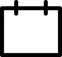 Kalender Symbol Symbol Bild vektor