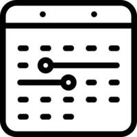 Kalender Symbol Symbol Bild vektor