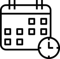 Kalender Symbol Symbol Bild vektor