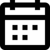 Kalender Symbol Symbol Bild vektor