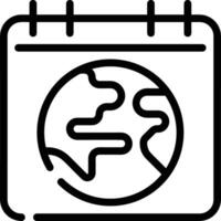 Kalender Symbol Symbol Bild vektor