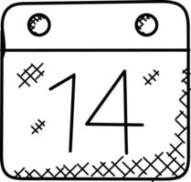 Kalender Symbol Symbol Bild vektor