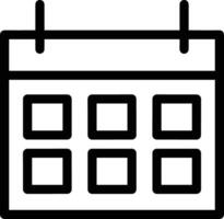 Kalender Symbol Symbol Bild vektor