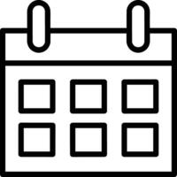 Kalender Symbol Symbol Bild vektor