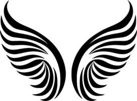 ängel vingar - hög kvalitet logotyp - illustration idealisk för t-shirt grafisk vektor