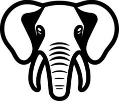 Elefant - - hoch Qualität Logo - - Illustration Ideal zum T-Shirt Grafik vektor