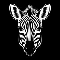 Zebra Baby - - hoch Qualität Logo - - Illustration Ideal zum T-Shirt Grafik vektor