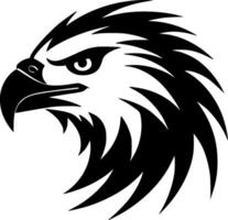 Adler - - minimalistisch und eben Logo - - Illustration vektor