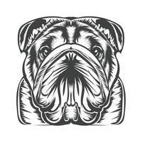 hund illustration design mall vit bakgrund vektor