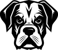 Boxer Hund - - hoch Qualität Logo - - Illustration Ideal zum T-Shirt Grafik vektor