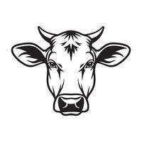 Kuh Bauernhof Logo Kunst, Symbole, und Grafik vektor