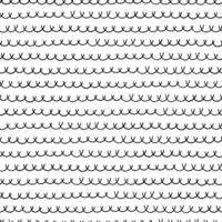 ausdrucksvoll nahtlos abstrakt Hintergrund im schwarz und Weiß. nahtlos Hand gezeichnet Muster vektor