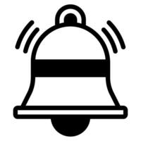 Glocke Symbol Illustration, zum Netz, Anwendung, Infografik, usw vektor