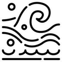 Wellen Symbol Illustration, zum Netz, Anwendung, Infografik, usw vektor