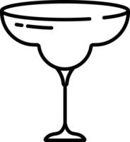 bar glas översikt illustration vektor