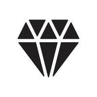 diamant ikon design illustration vektor