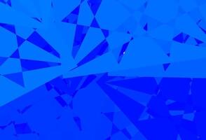 dunkel Blau Hintergrund mit polygonal Formen. vektor